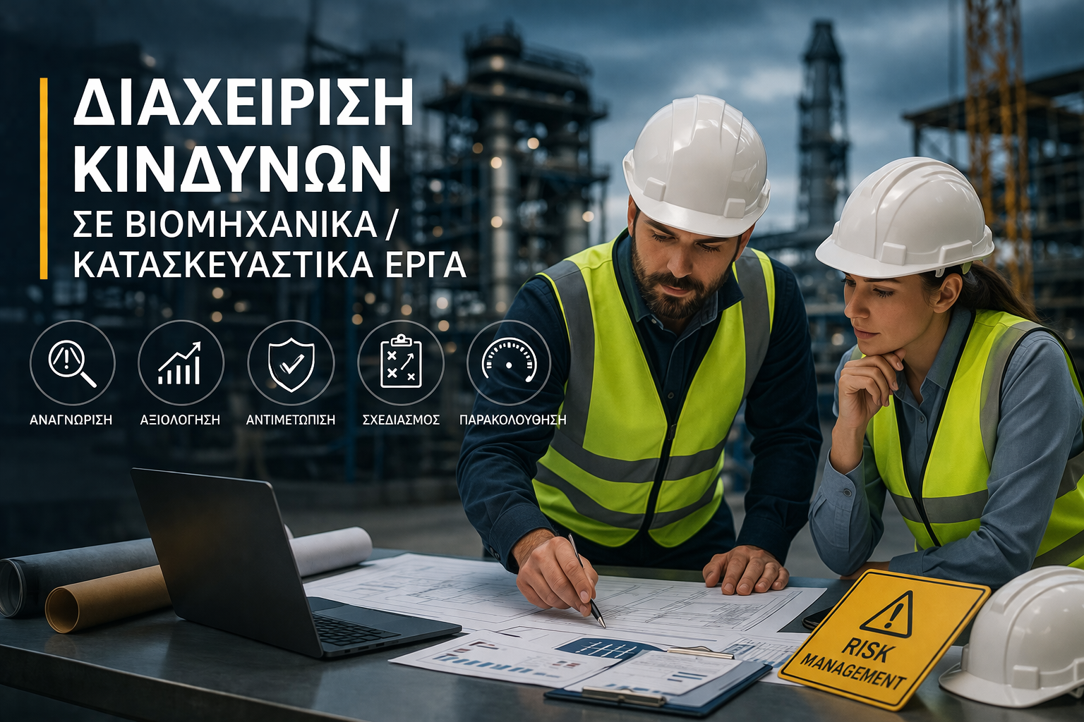 Διαχείριση Κινδύνων σε Βιομηχανικά/Κατασκευαστικά Έργα