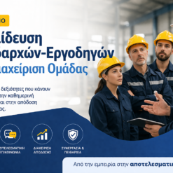 Εκπαίδευση Ομαδαρχών και Εργοδηγών στη Διαχείριση Ομάδας